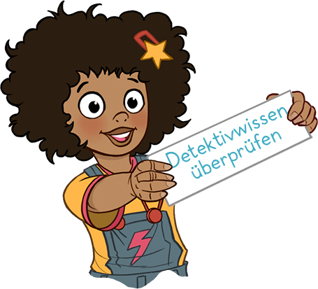 Mädchen mit Banner